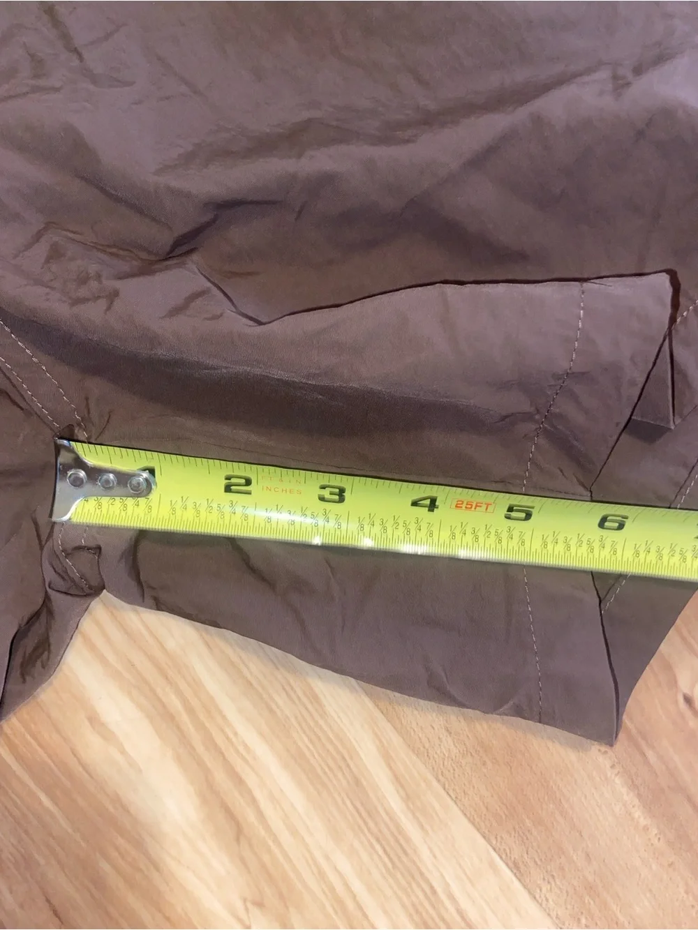 Everlane Sport Short Mens Large Brown Recycled Nylon Stretch Running